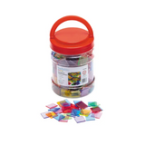 Teachables Colour Tiles - Transparent, 2 cm, Set of 500 - Modern Teaching Aids NZ