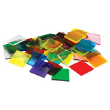 Teachables Colour Tiles - Transparent, 2 cm, Set of 500 - Modern Teaching Aids NZ