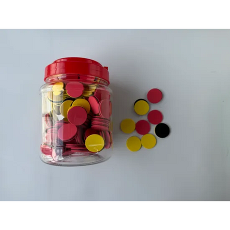 Teachables Magnetic Counters - Two-Colour, Jar