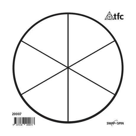 Teachables Swap & Spin Inserts - Blank 6 Template - Modern Teaching Aids NZ