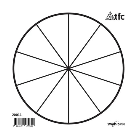 Teachables Swap & Spin Inserts - Blank 10 Template - Modern Teaching Aids NZ