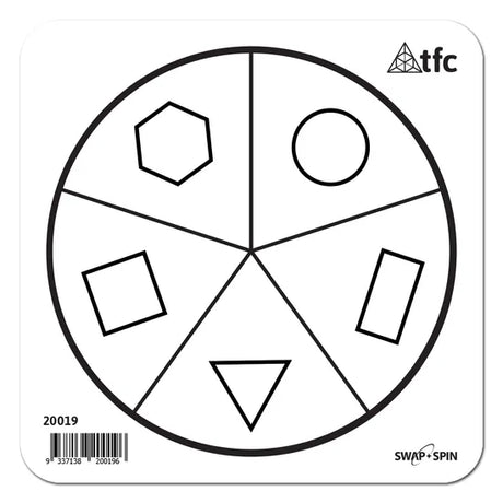 Teachables Swap & Spin Inserts - Attribute: Shape - Modern Teaching Aids NZ