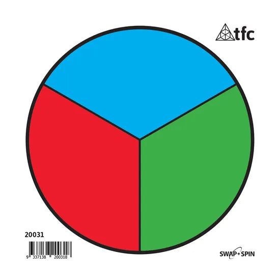 Teachables Swap & Spin Inserts - Colour, Set of 3 - Modern Teaching Aids NZ