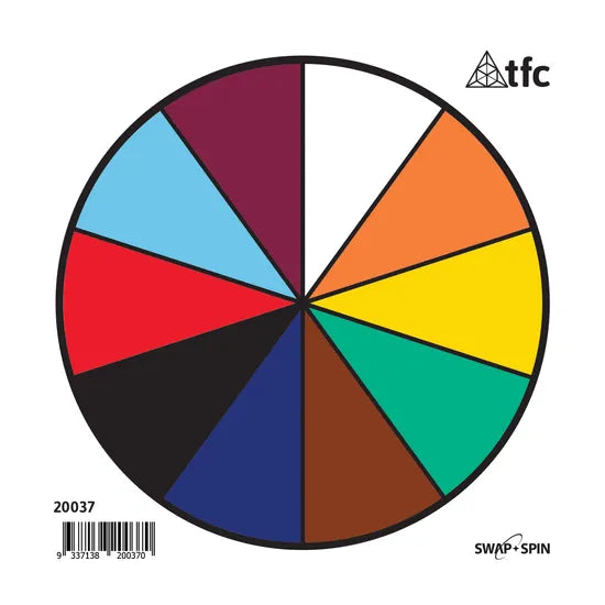 Teachables Swap & Spin Inserts - Colour, Set of 10 - Modern Teaching Aids NZ