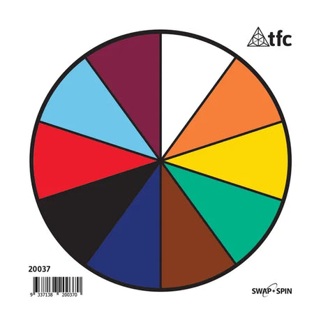 Teachables Swap & Spin Inserts - Colour, Set of 10 - Modern Teaching Aids NZ