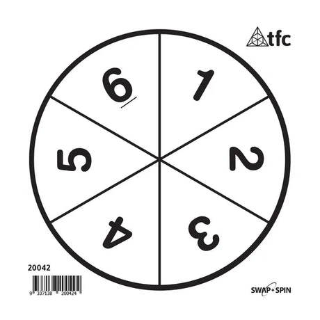 Teachables Number Inserts - Numbers 1-6 - Modern Teaching Aids NZ