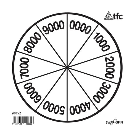 Teachables Place Value Inserts - 0000-9000 - Modern Teaching Aids NZ