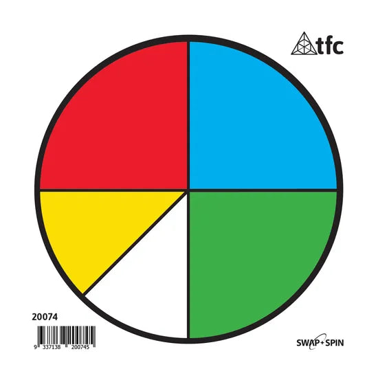 Teachables Probability Inserts - Section 5, 5 Colours - Modern Teaching Aids NZ