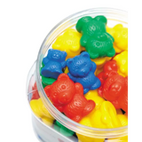 Teachables Bear Counters - 4 g, 8 g, 12 g, Set of 96 - Modern Teaching Aids NZ