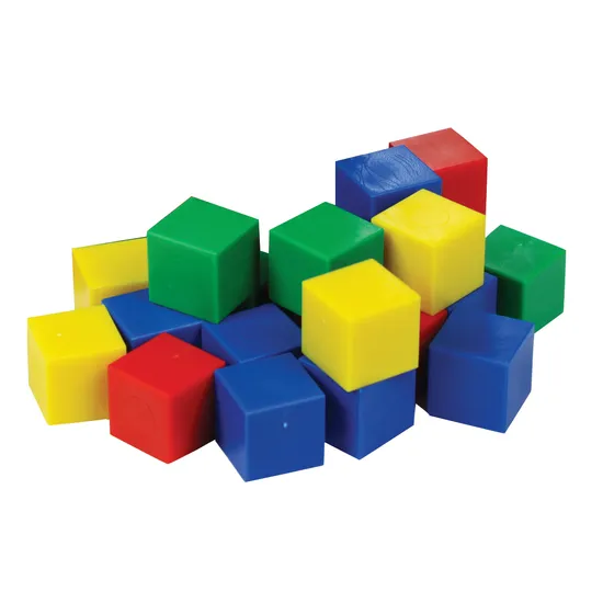Teachables Counting Cubes - Plastic, 2 cm, Set of 100 - Modern Teaching Aids NZ