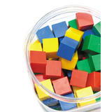 Teachables Counting Cubes - Plastic, 2 cm, Set of 100 - Modern Teaching Aids NZ