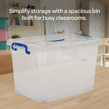 Plastic Storage Container - 55 L - Modern Teaching Aids NZ