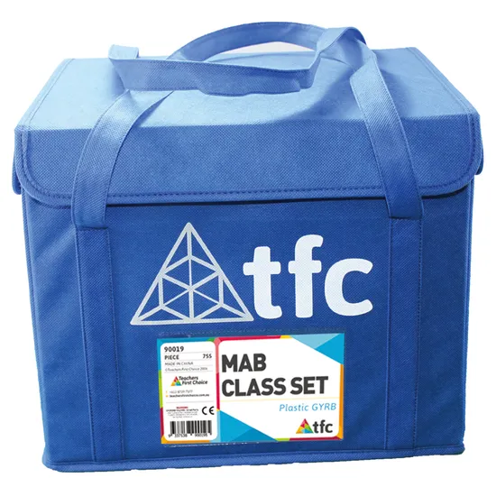 Teachables Base 10 Class Set - Grey, Yellow, Red, Blue - Modern Teaching Aids NZ