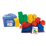 Teachables Base 10 Class Set - Grey, Yellow, Red, Blue - Modern Teaching Aids NZ