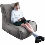 Foam Filled Lounger - Grey - Modern Teaching Aids NZ