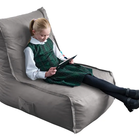 Foam Filled Lounger - Grey