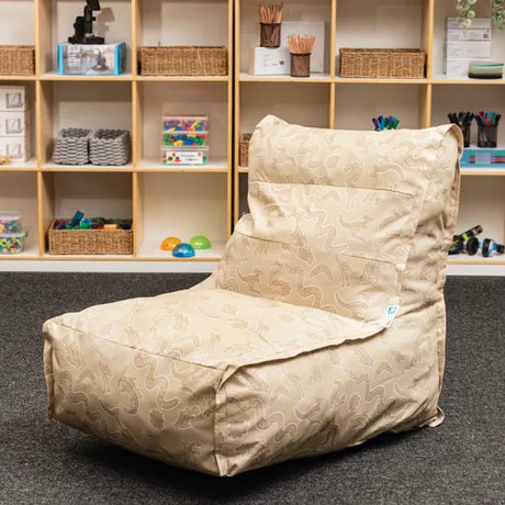 Foam Filled Lounger - Sand