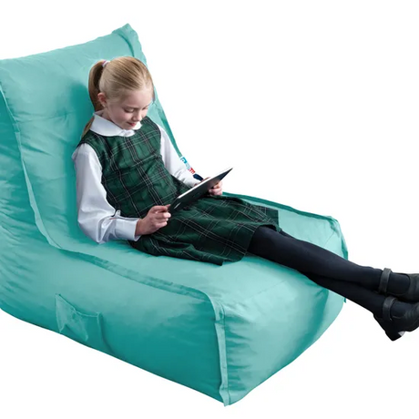 Foam Filled Lounger - Turquoise