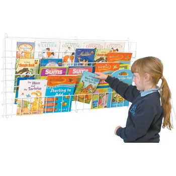 Horizontal Wall Book Rack - Modern Teaching Aids NZ