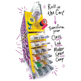 TeacherGeek Makerspace Trolley-STEAM Activity Cart - Modern Teaching Aids NZ
