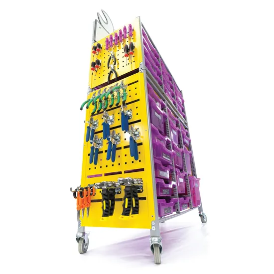 TeacherGeek Makerspace Trolley-STEAM Activity Cart - Modern Teaching Aids NZ