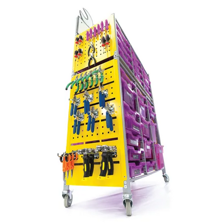 TeacherGeek Makerspace Trolley-STEAM Activity Cart - Modern Teaching Aids NZ