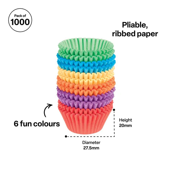 Mini Coloured Patty Pans - Pack of 1000 - Modern Teaching Aids NZ