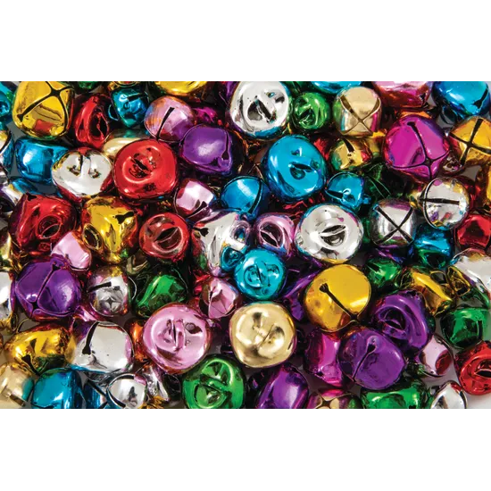 Creatistics Bells Assorted Colours & Sizes- Pack of 150 - Modern Teaching Aids NZ