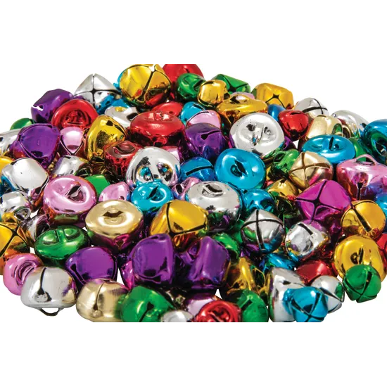 Creatistics Bells Assorted Colours & Sizes- Pack of 150 - Modern Teaching Aids NZ