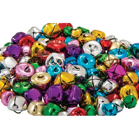 Creatistics Bells Assorted Colours & Sizes- Pack of 150 - Modern Teaching Aids NZ