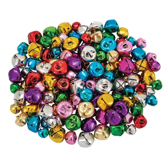 Creatistics Bells Assorted Colours & Sizes- Pack of 150 - Modern Teaching Aids NZ