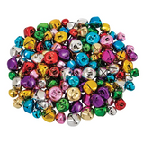Creatistics Bells Assorted Colours & Sizes- Pack of 150 - Modern Teaching Aids NZ