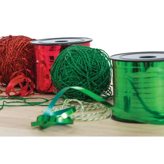 Metallic Yarn Green - 125m Roll - Modern Teaching Aids NZ