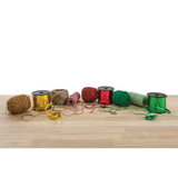 Metallic Yarn Red - 125m Roll - Modern Teaching Aids NZ