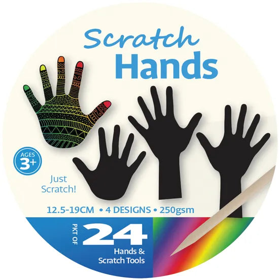 Scratch Hands - Pack of 24 - Modern Teaching Aids NZ