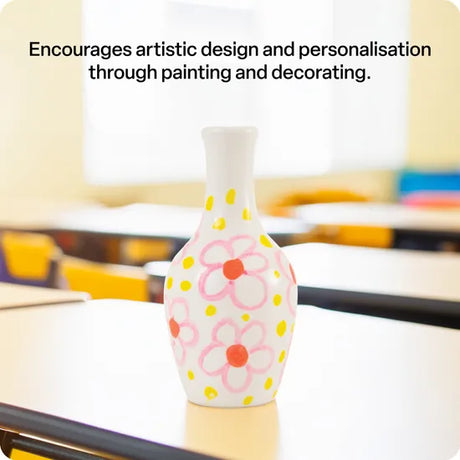 Porcelain Vases - Pack of 6 - Modern Teaching Aids NZ