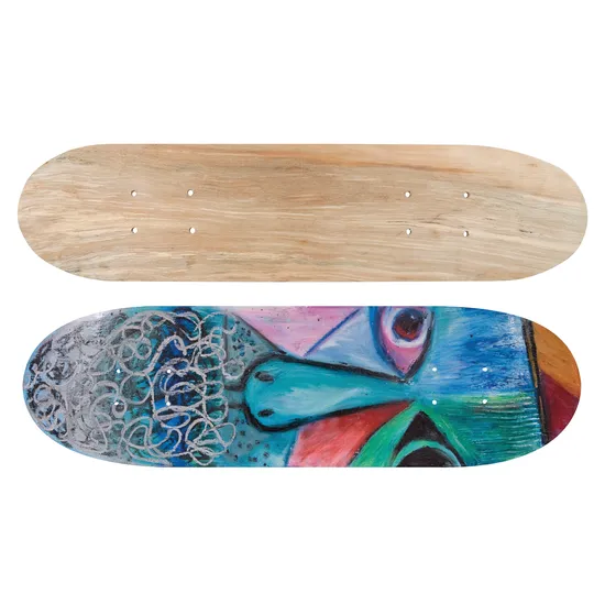 Wooden Skateboard Deck - Modern Teaching Aids NZ