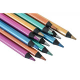 Jumbo Metallic Pencils - Pack of 12 - Modern Teaching Aids NZ