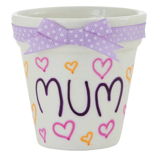 Porcelain Flower Pot - Pack of 4 - Modern Teaching Aids NZ