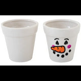 Porcelain Flower Pot - Pack of 4 - Modern Teaching Aids NZ