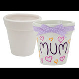 Porcelain Flower Pot - Pack of 4 - Modern Teaching Aids NZ