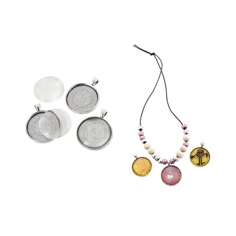 Silver Pendants - Pack 30 - Modern Teaching Aids NZ