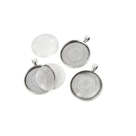 Silver Pendants - Pack 30 - Modern Teaching Aids NZ