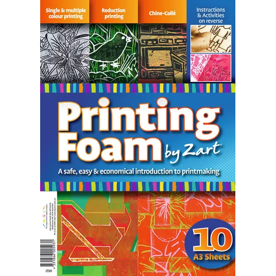 Printing Foam A3 - Pack of 10 - Modern Teaching Aids NZ