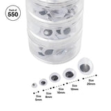 Joggle Eyes Assorted Container - Pack of 550 - Modern Teaching Aids NZ
