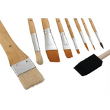 Assorted Brush Set - Pack of 9 - Modern Teaching Aids NZ