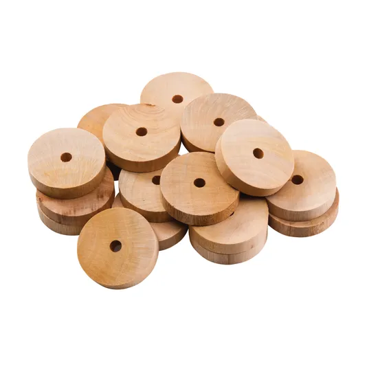 Wooden Wheels - Pack of 20 - Modern Teaching Aids NZ