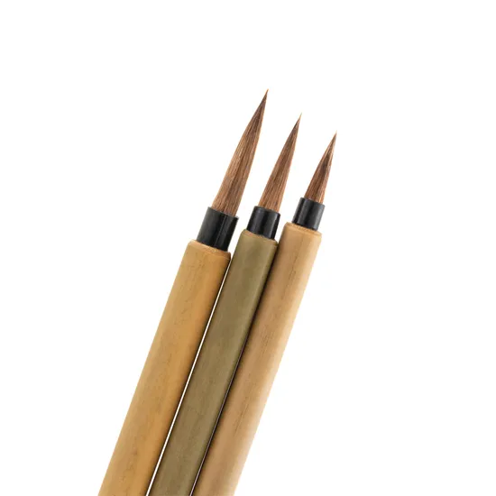 Chinese Paint Brush Pens - Pack of 3 - Modern Teaching Aids NZ