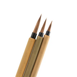 Chinese Paint Brush Pens - Pack of 3 - Modern Teaching Aids NZ