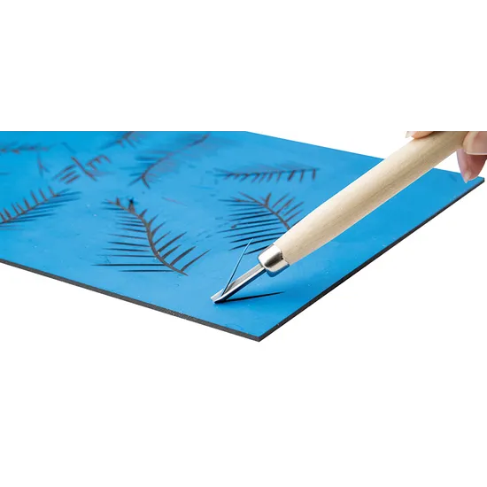 V-Shaped Lino Tool - Modern Teaching Aids NZ